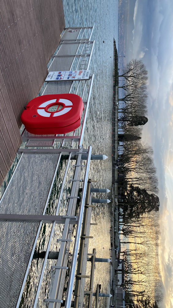 Garde-corps aluminium — Ponton d'Ouchy